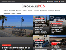 Tablet Screenshot of informatebcs.com